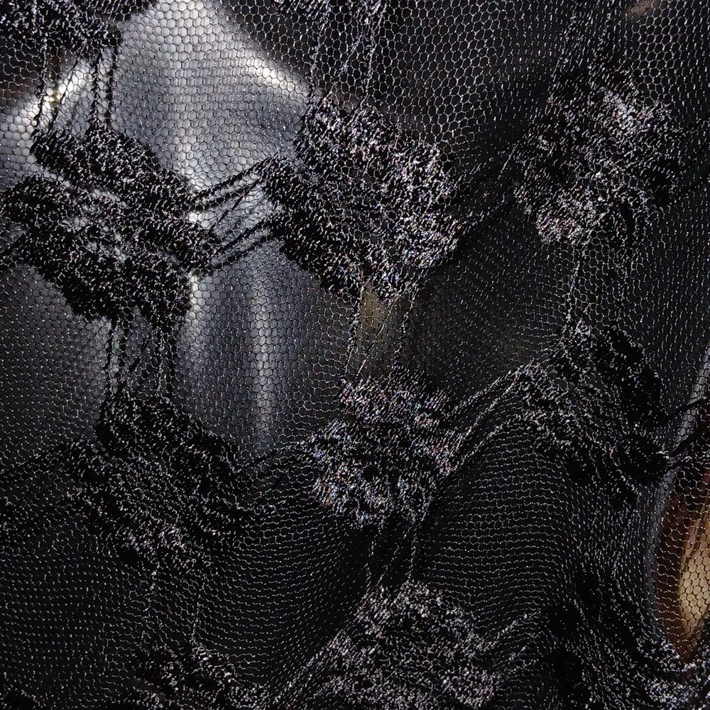 Lace Woman Shawl Black NIP